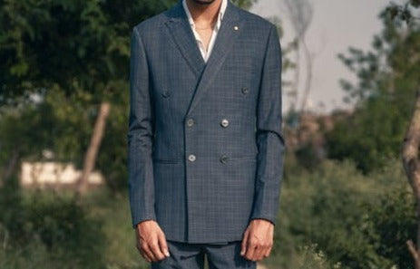 double breasted suit