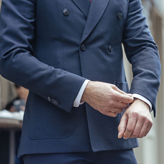 double breasted suit