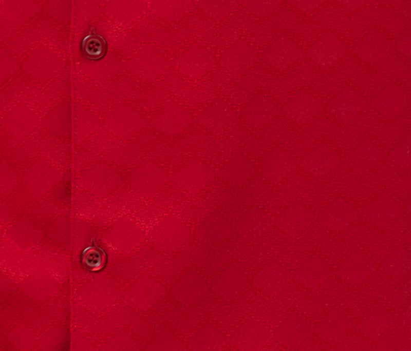 Classic red tone-on-tone walking suit, 2-pc short sleeve for men. Regular fit, big & tall. Affordable deal.