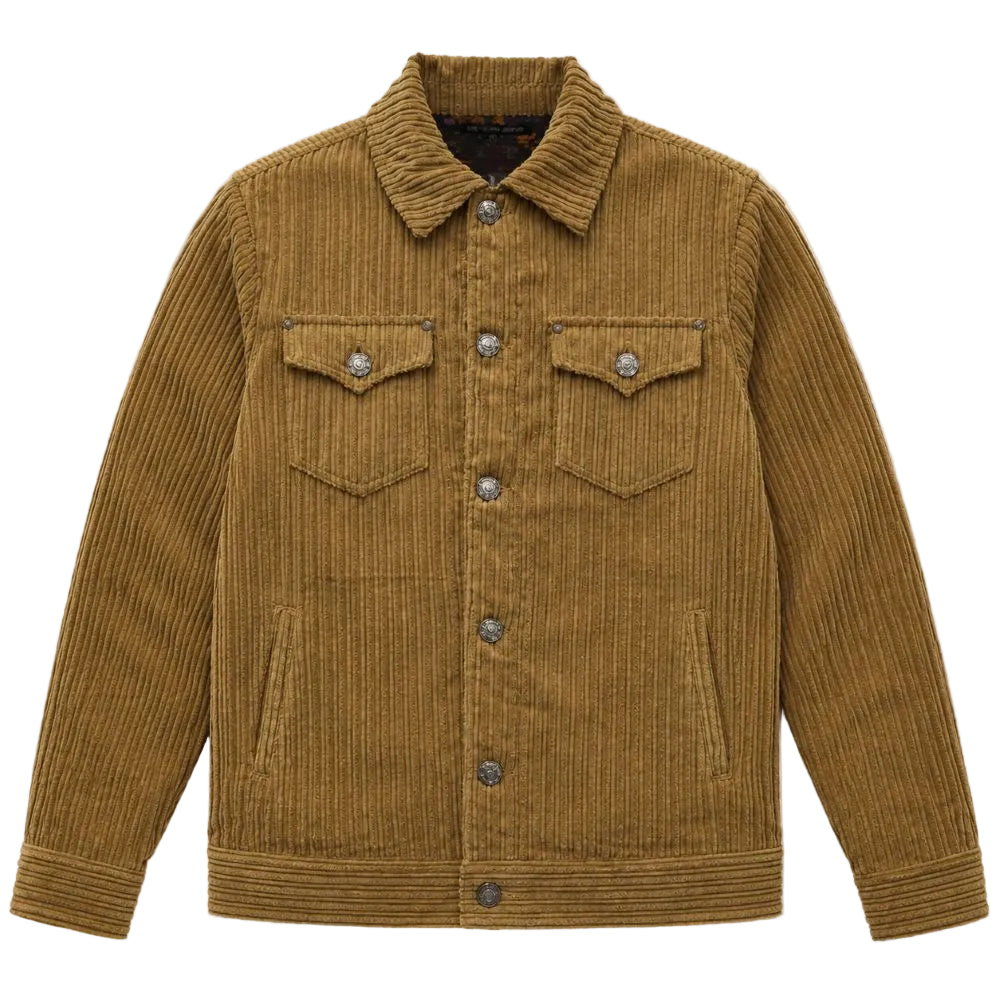 Stacy Adams - Men's Corduroy Jacket in Mustard