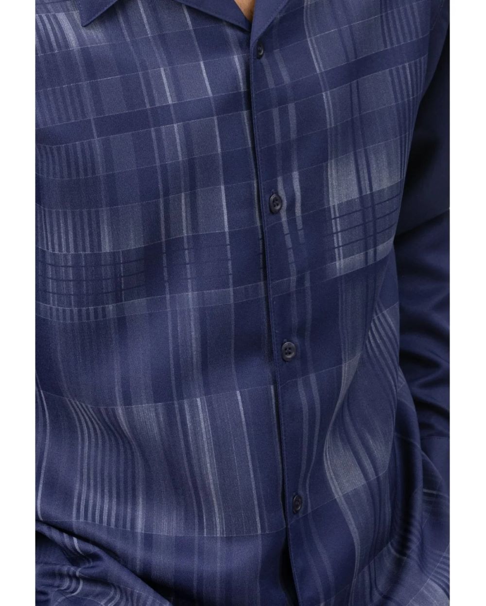 Traje para caminar de manga larga de 2 piezas para hombre en negro