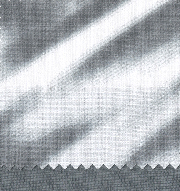 Montique Gray Print Design Walking Suit 2 Piece Set: short sleeve shirt and shorts. Full set displayed.