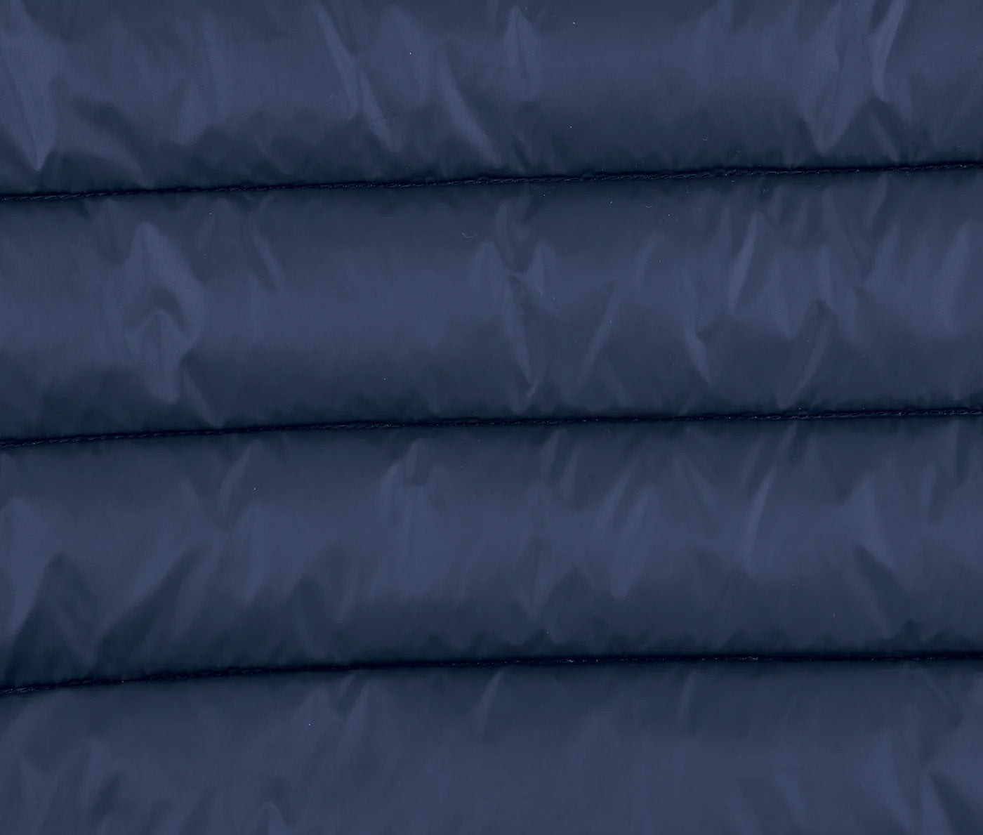 Luxurious Renoir navy blue regular classic fit men's goose down vest, for sophisticated warmth.