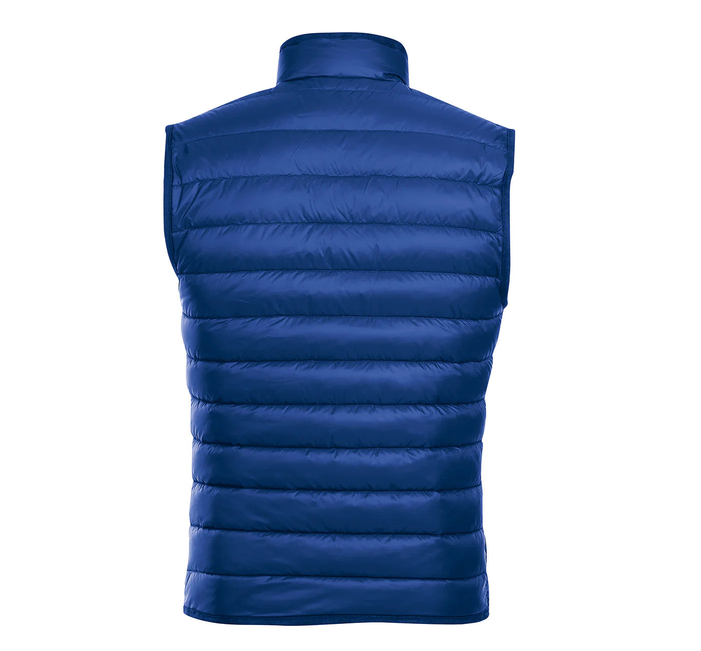 Renoir men's sophisticated blue regular classic fit goose down vest.
