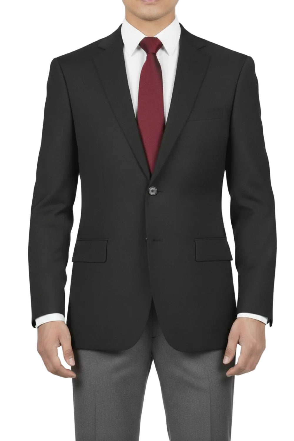 (42R) Black Regular Fit Blazer