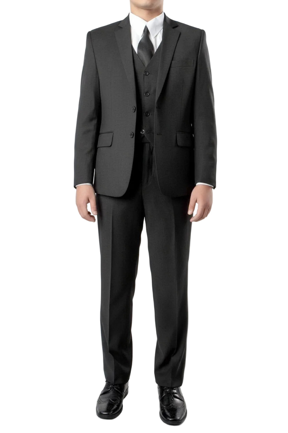 Boy Suit 5 Piece Set Black