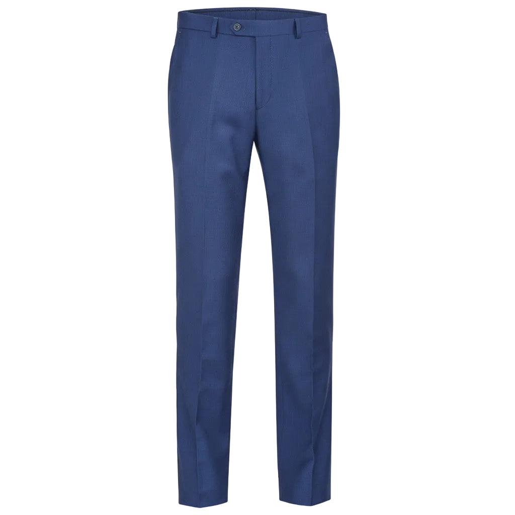 Vanderbilt Collection - Blue Regular Fit Dress Pants