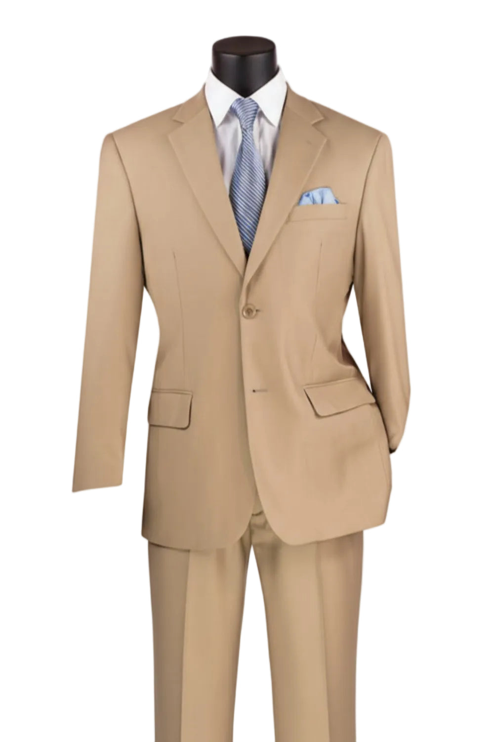 Light Beige Regular Fit 2 Piece Suit - Nola Collection | SUITS OUTLETS