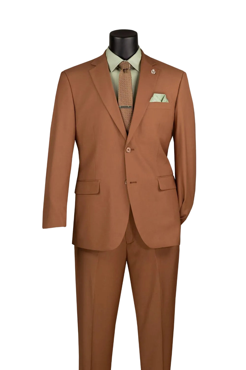 Nola Collection - Sierra Regular Fit 2 Piece Suit with Adjustable Waistband Pants