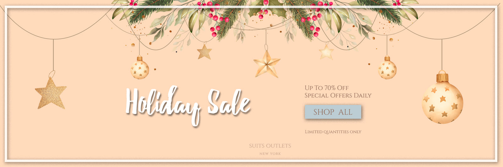 holiday sale desktop banner