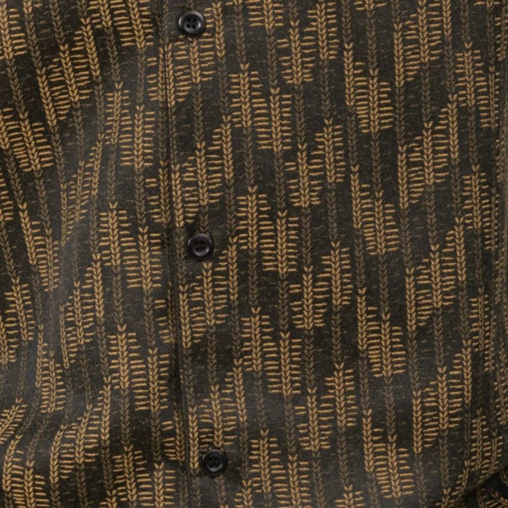 Men's Long Sleeve Walking Suit in Black And Khaki