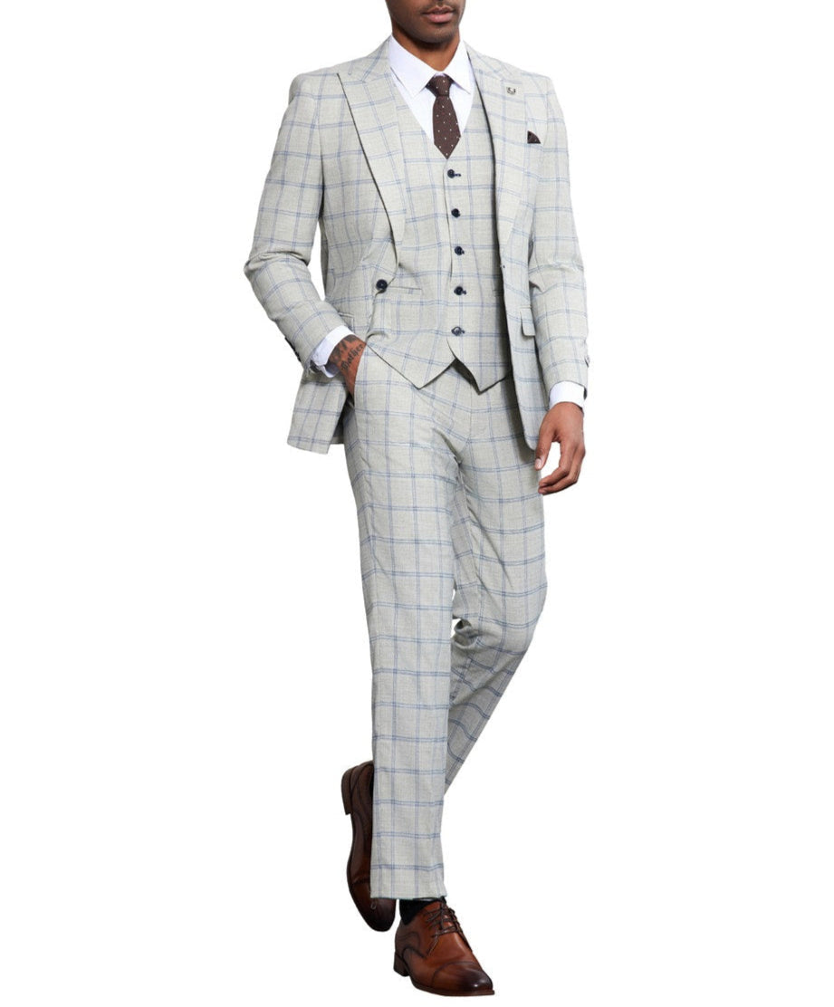 Light Grey With Expandable Waist Band