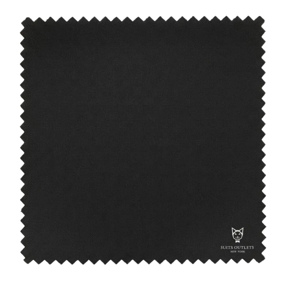 Collection Nola - Costume 2 pièces noir coupe classique avec pantalon à taille ajustable