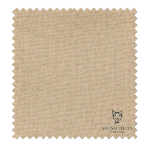 Light beige suit fabric swatch for men's regular fit Ramses Collection suit