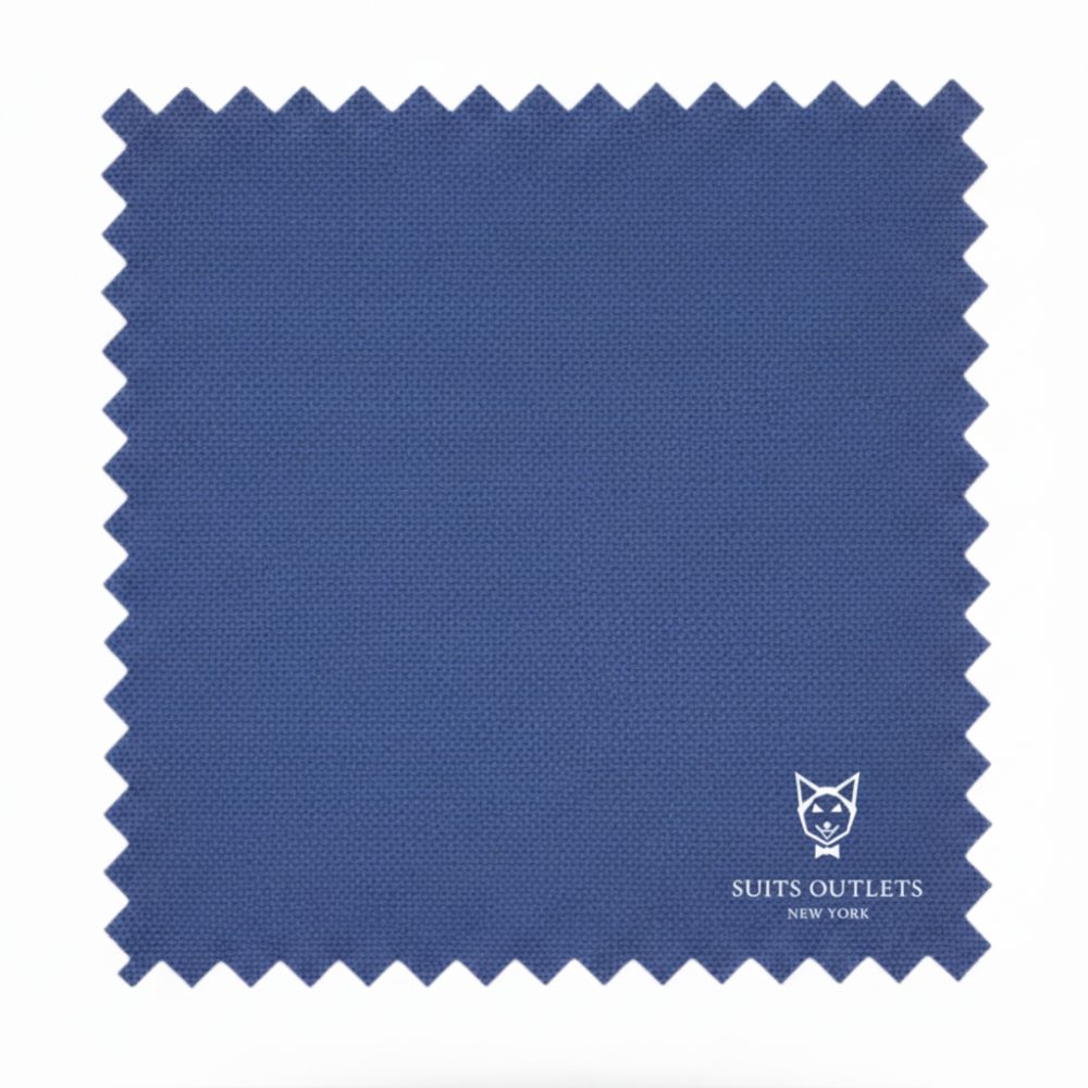 Slim Fit Business Men's Suit 3 Piece 2 Button in Twilight Blue