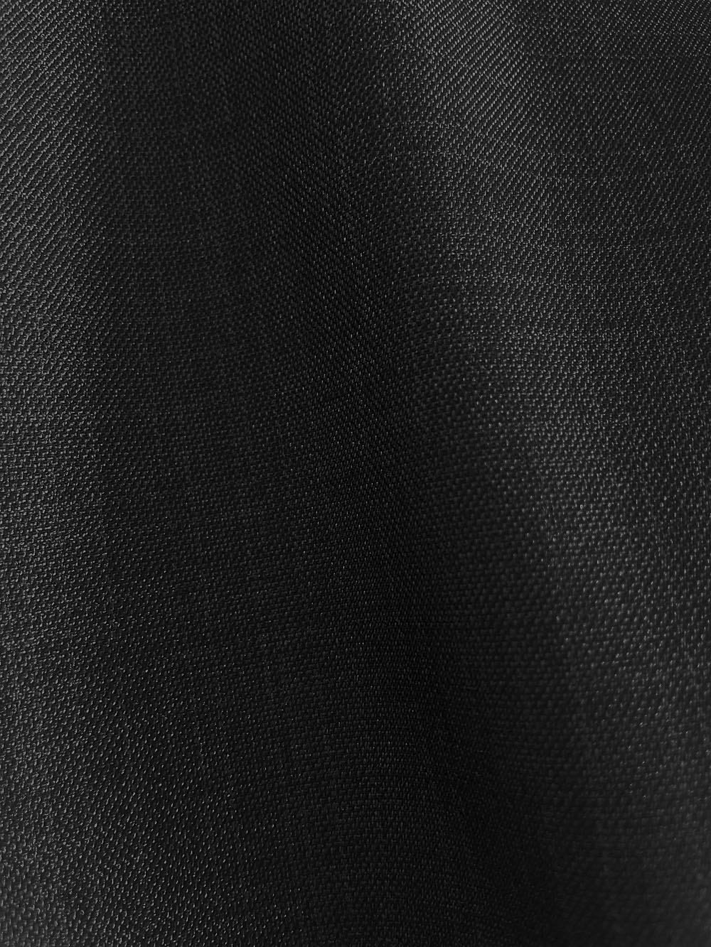 Detailed close-up of the solid black textured fabric weave for the Black 3 Piece Regular Fit Textured Suit.