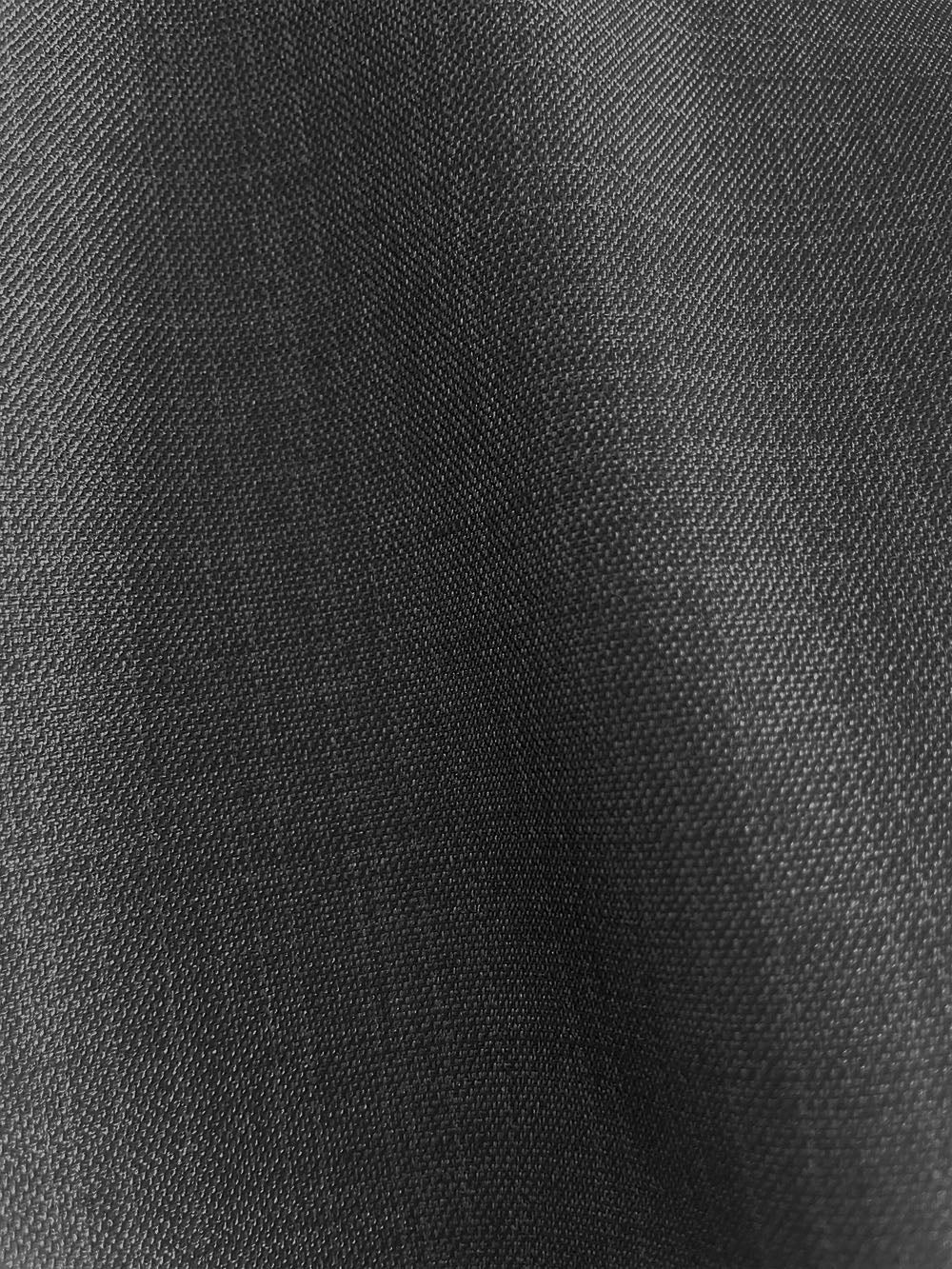 Solid Charcoal Regular Fit Textured 3 Piece Suit jacket by Needle and Stitch.