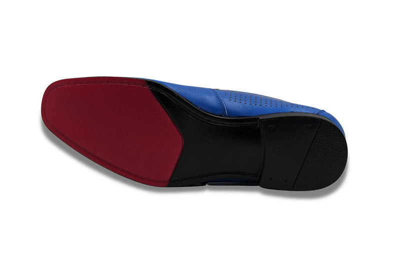 (Size 10.5) Cobalt Blue Casual Summer Loafer
