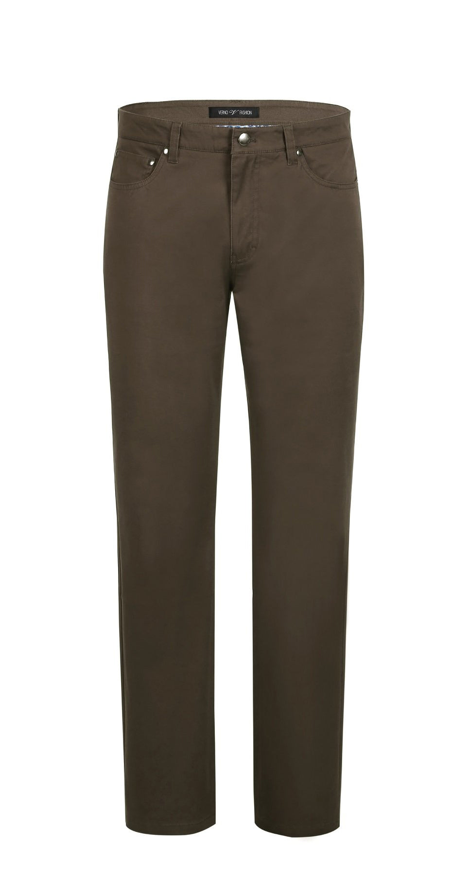 Men's (42W) Modern Fit Stretch Cotton Flat Front Dress Pants