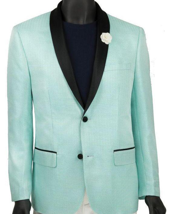 Aqua Slim Fit Blazer 2 Button With Shawl Lapel