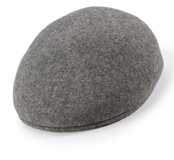 Wool Felt Ivy Cap in Gray