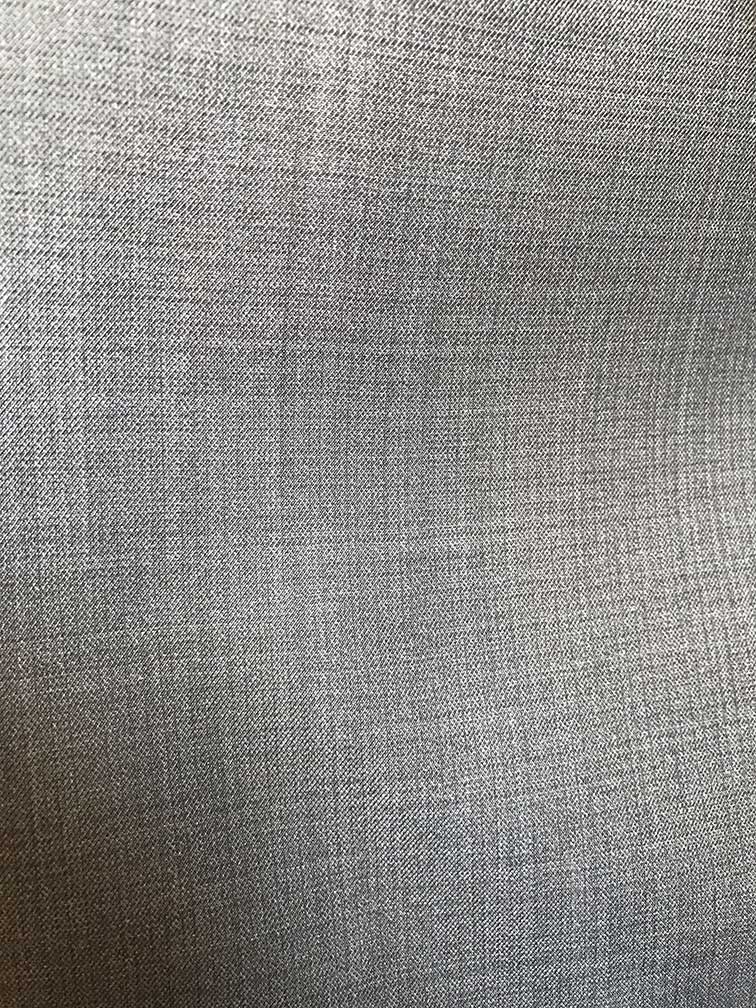 Vinci solid Regular Fit 2 Piece Gray Suit jacket.
