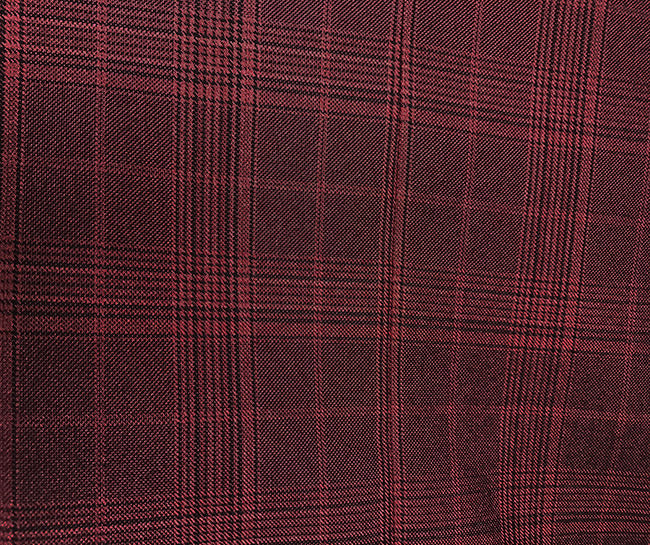 Renaissance Collection - Regular Fit 3 Piece Suit Burgundy