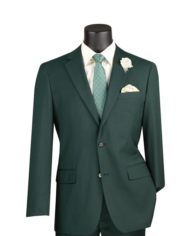 Hunter Green Slim Fit Jacket