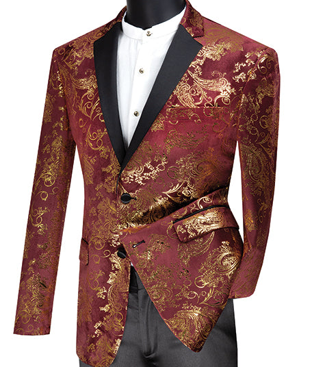 Maroon and gold outlet jacket