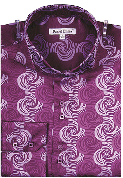 purple paisley dress shirt Roper Men's L/S Purple Paisley Print Button Shirt