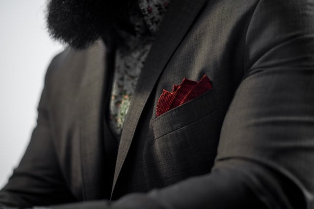 pocket square display
