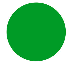 Green round