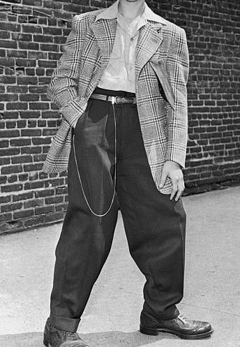 man wearing a Zoot Suit