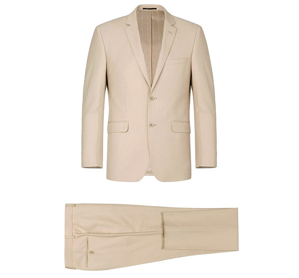 Vanderbilt Collection - Classic 2 Piece Suit 2 Buttons Regular Fit In ...