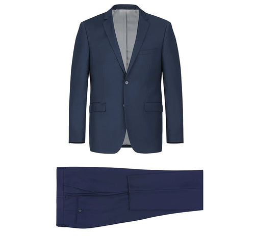 Vanderbilt Collection - Classic 2 Piece Suit 2 Buttons Regular Fit In ...