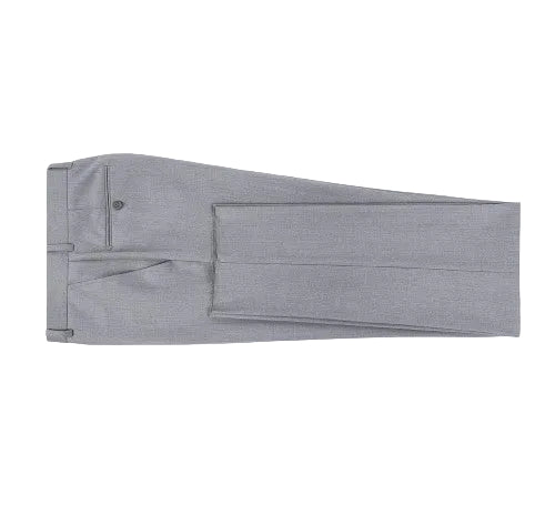Vanderbilt Collection - Gray Regular Fit Dress Pants