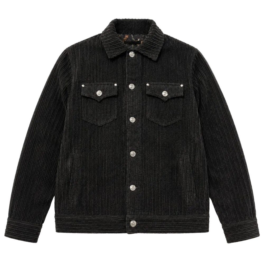 Stacy Adams - Men's Corduroy Jacket in Black