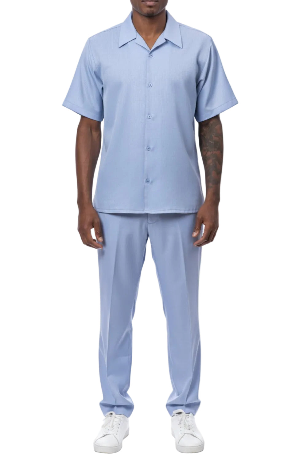 Men's 2 Piece Carolina Textured Walking Suit