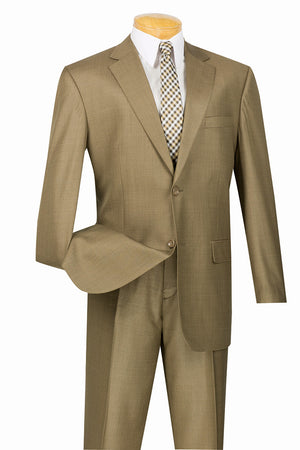 Monte Carlo Collection - Regular Fit 2 Piece 2 Button Textured Weave I ...