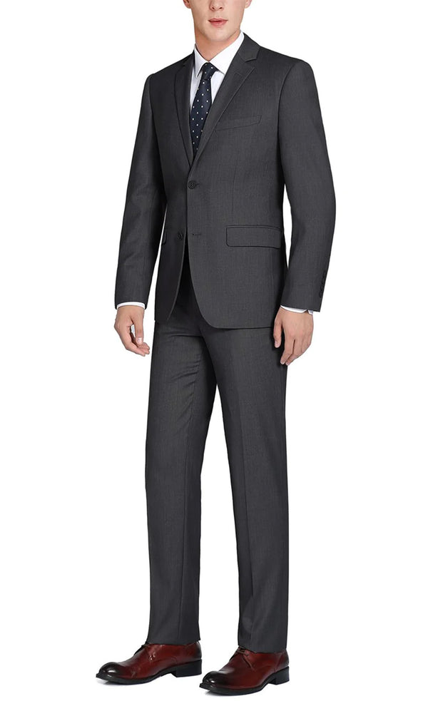 Vanderbilt Collection - Classic 2 Piece Suit 2 Buttons Regular Fit In ...