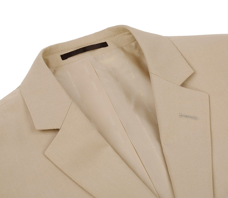 GOLDEN BEIGE 2 PIECE SUIT