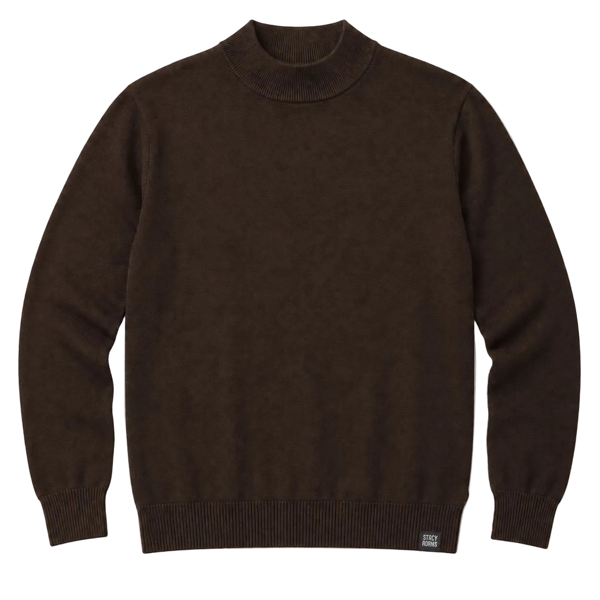 Stacy Adams - Men’s Mock Knit Indigo Sweater