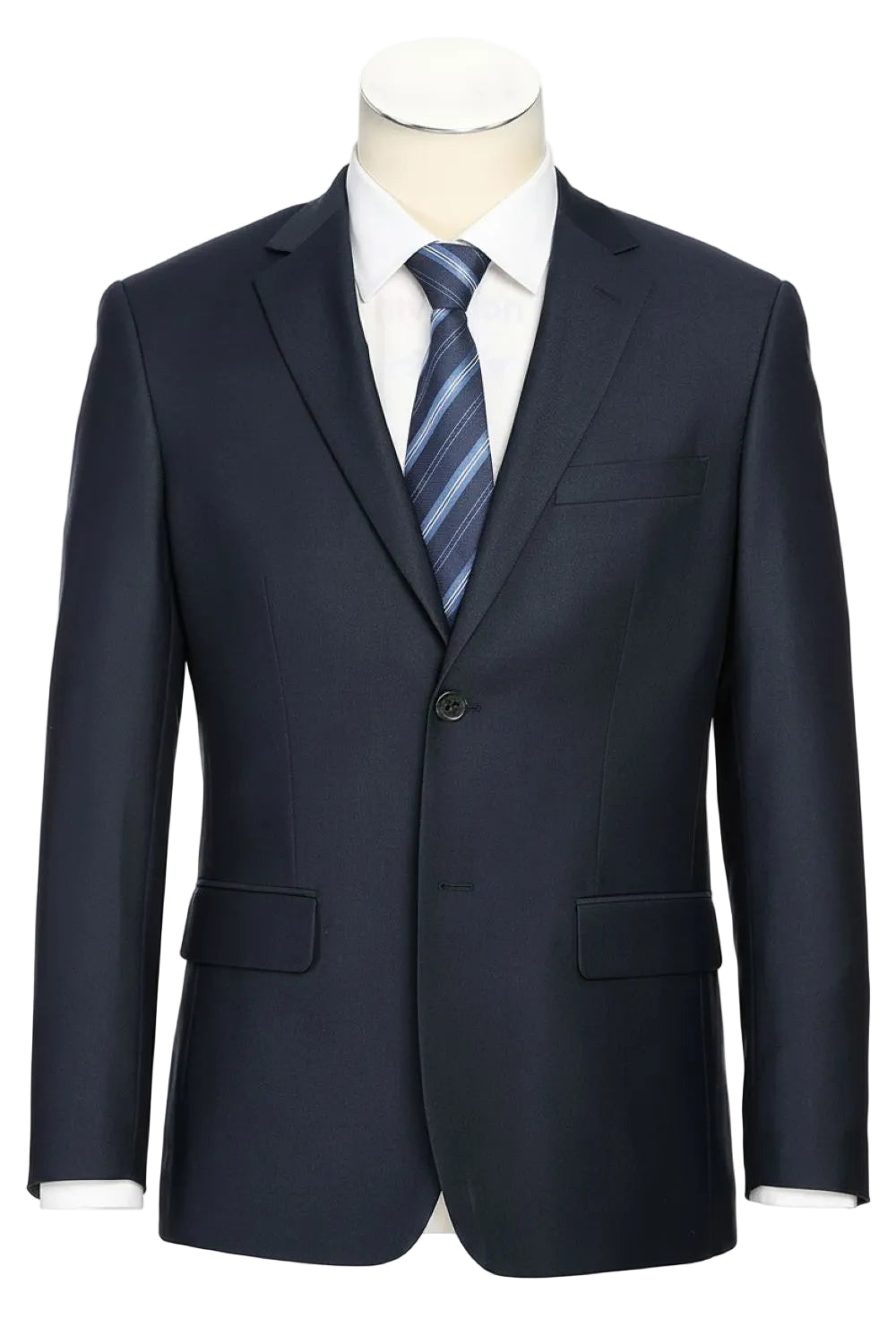 Men's Regular Fit Formal 2-Piece Suit - Blue