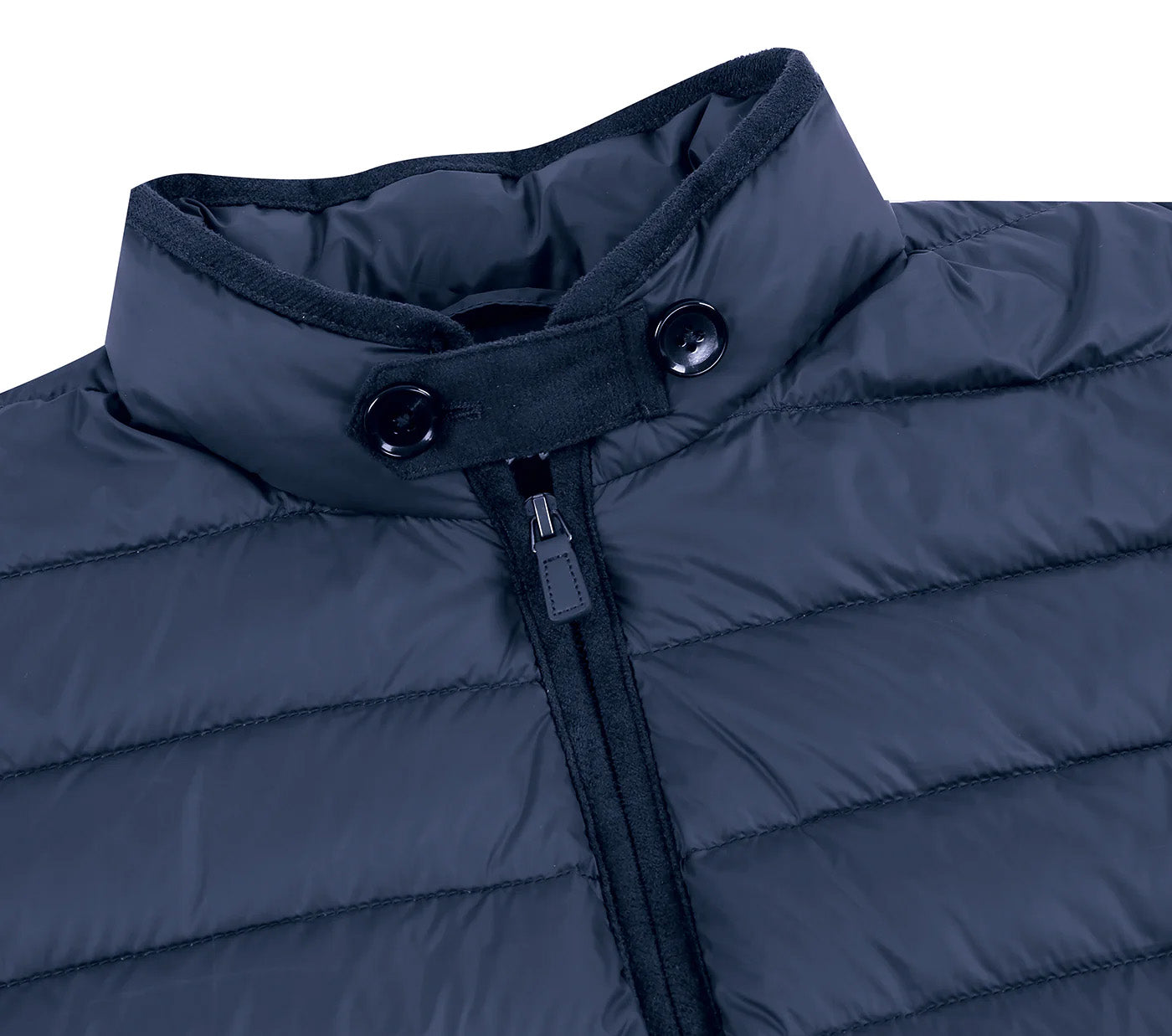 Bleu - Coupe classique - Gilet en duvet d'oie