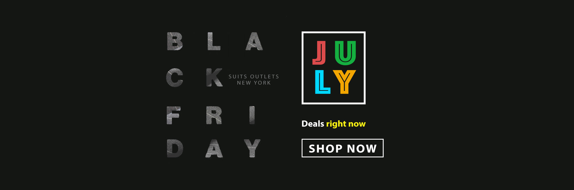black friday in july suit sale
