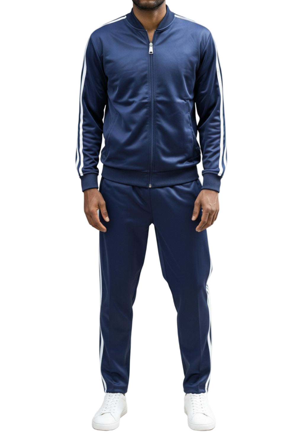 Men's Casual Jogging Set 2 Piece in Navy