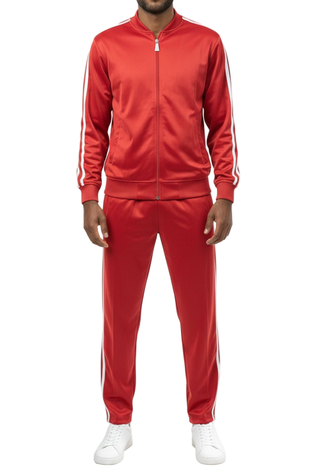 Men's Casual Jogging Set 2 Piece in Red