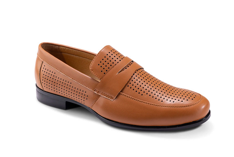 Cognac Casual Summer Loafer