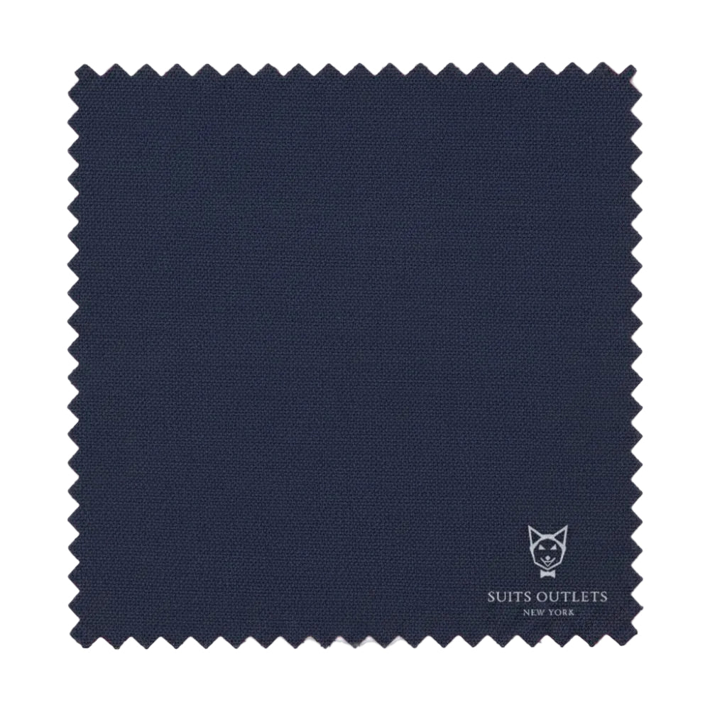 Navy Regular Fit Men's 2 Piece Business Suit 2 Button