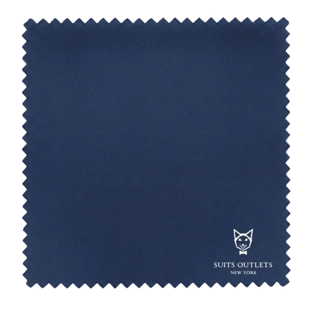 Blue Modern Fit 3 Piece Suit with Vest and Adjustable Waistband Pants